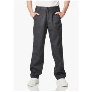 WearGuard Mens Durable Press Work Pants 49/50 Gray Polyester/Cotton Made In USA